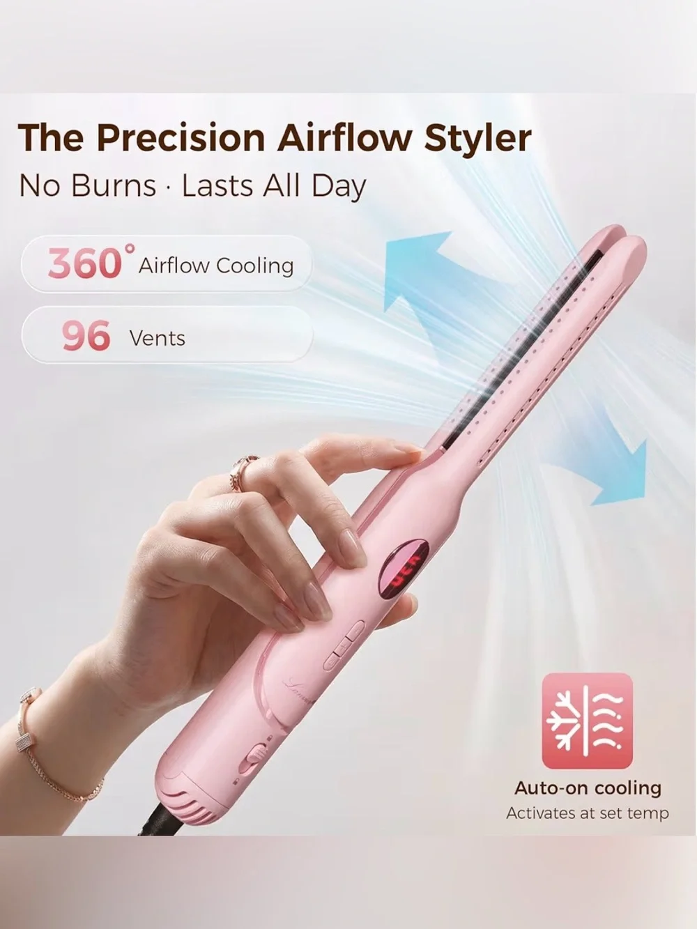 Mini Curling Iron for Short Hair Pixie Cut & Bangs
